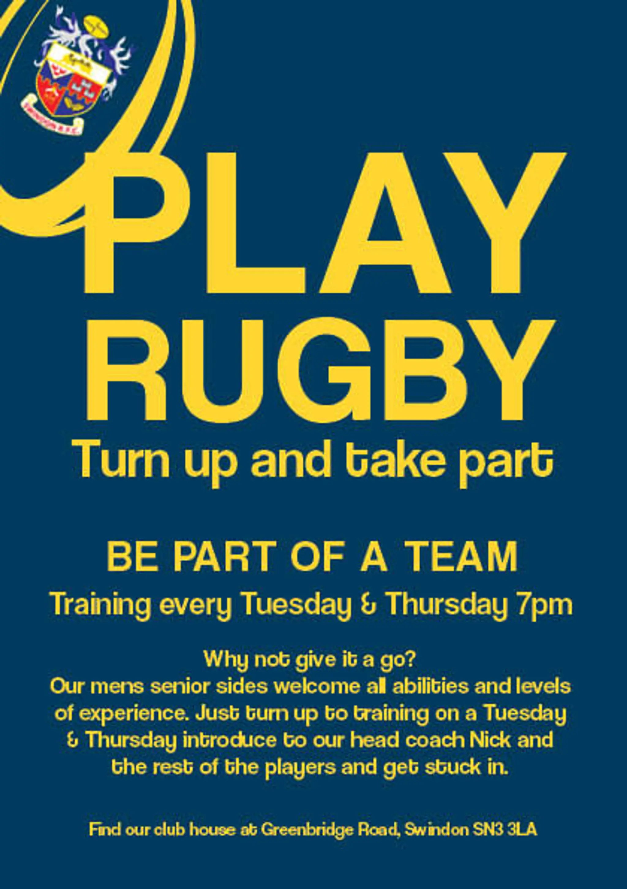 Swindon Rugby Football Club