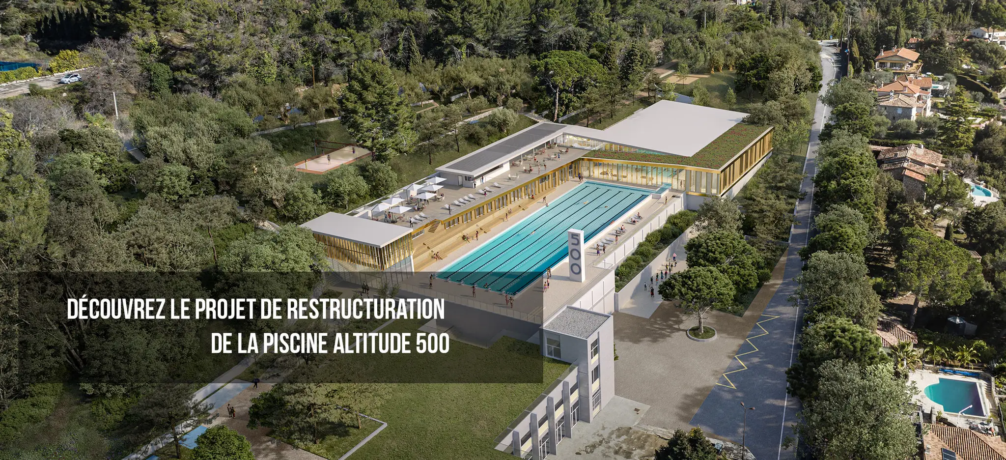 Piscine altitude 500