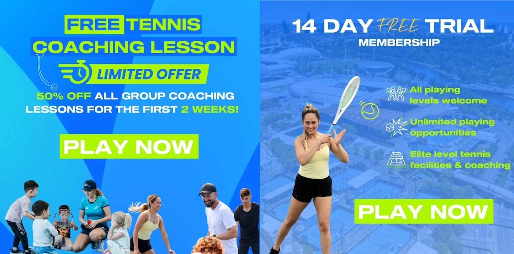 Australian Open Tennis Courts