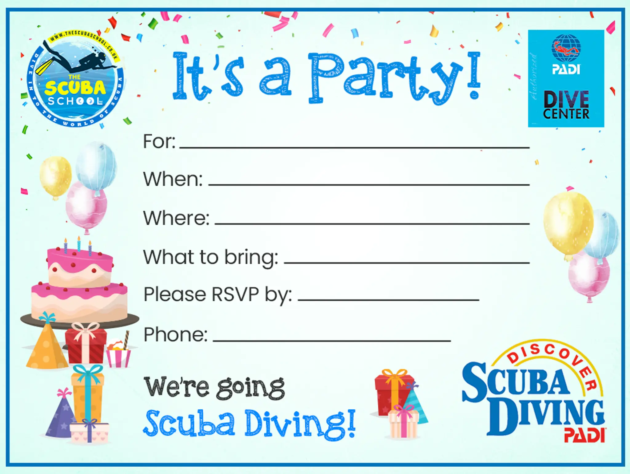 The Scuba School Ltd