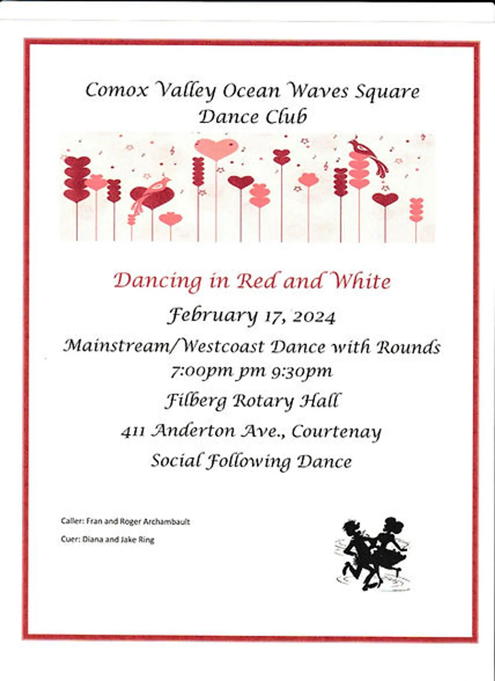 Comox Valley Ocean Waves Square Dance Club