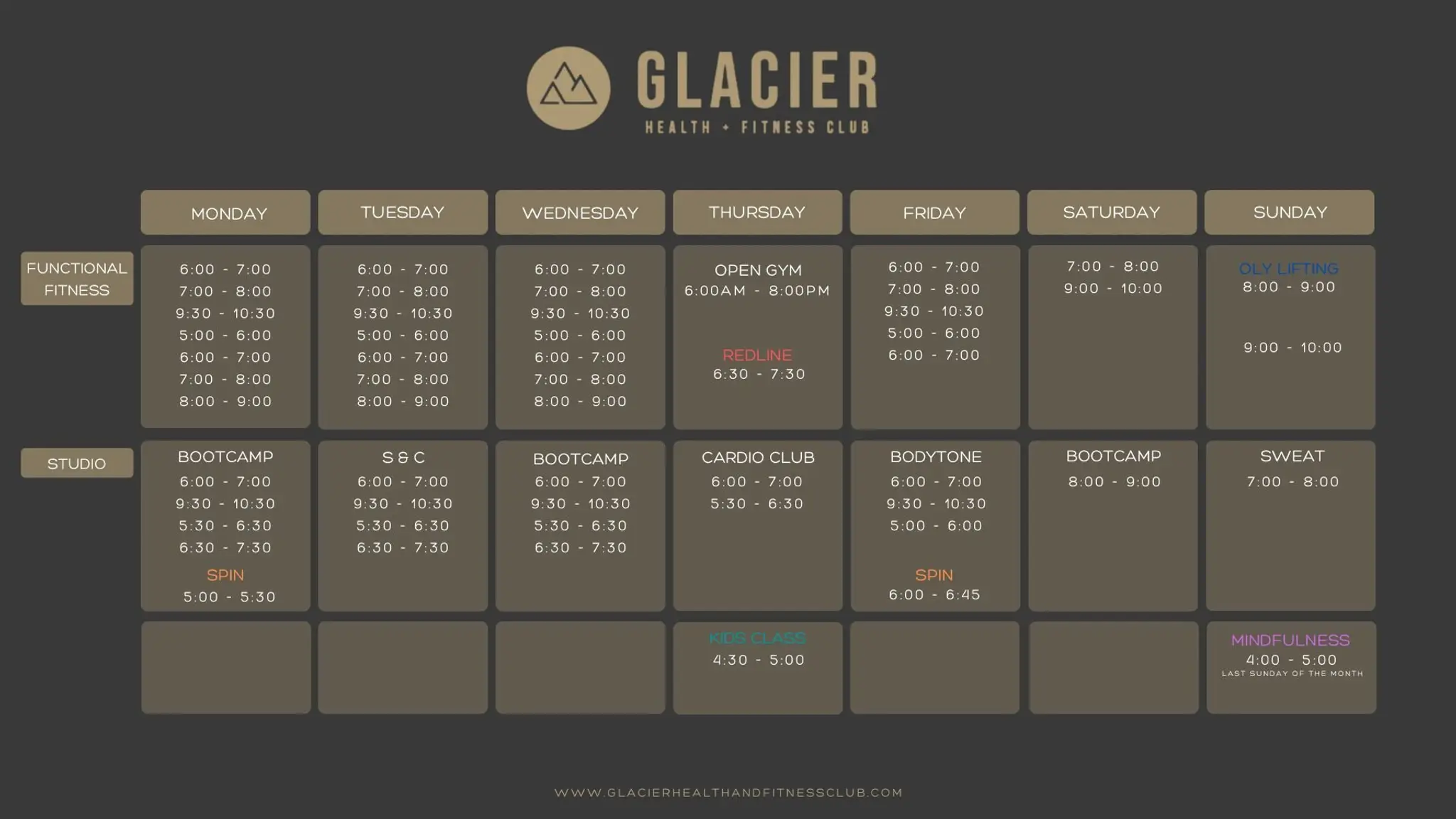 Glacier Health & Fitness Club