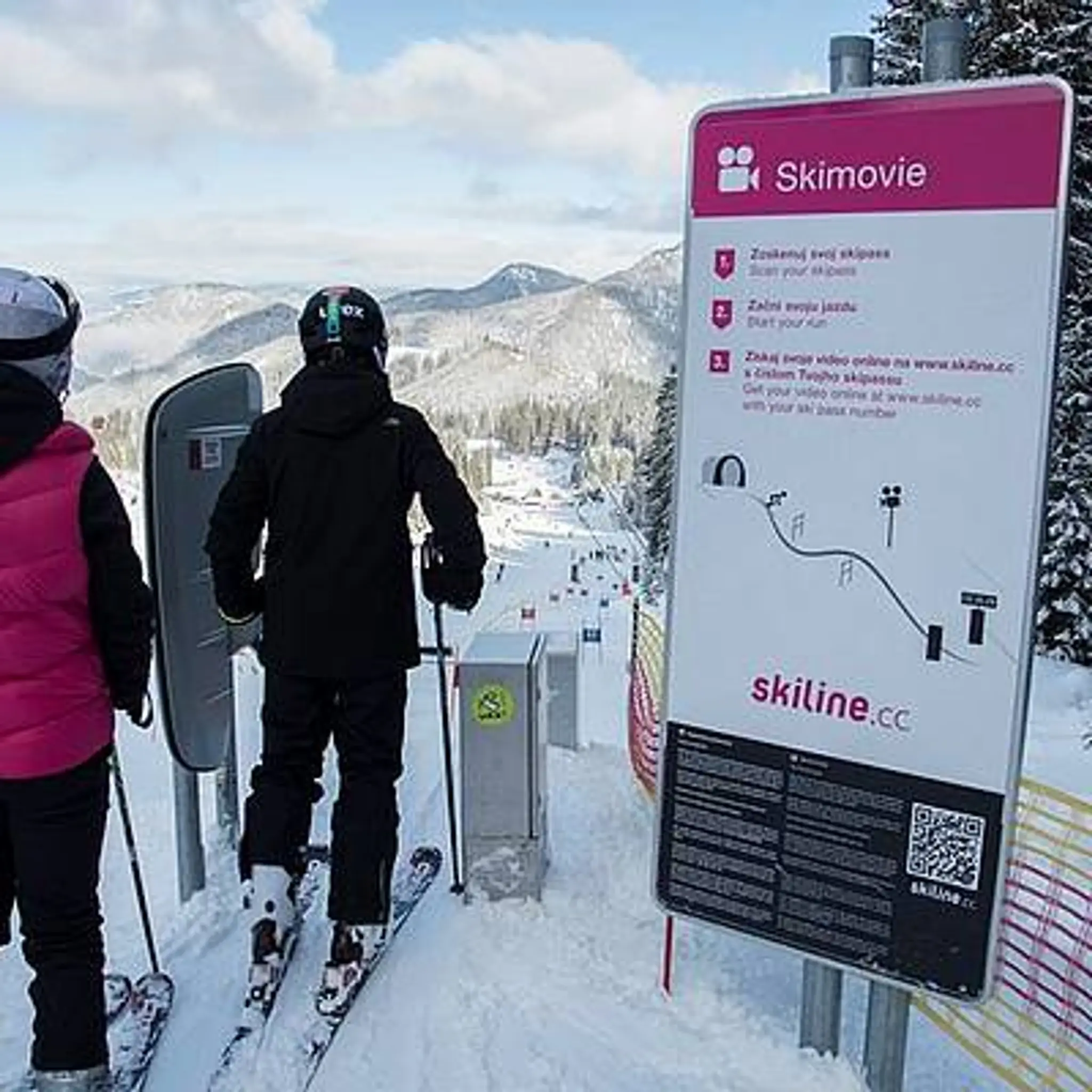 Chopok - departure station of the cable car