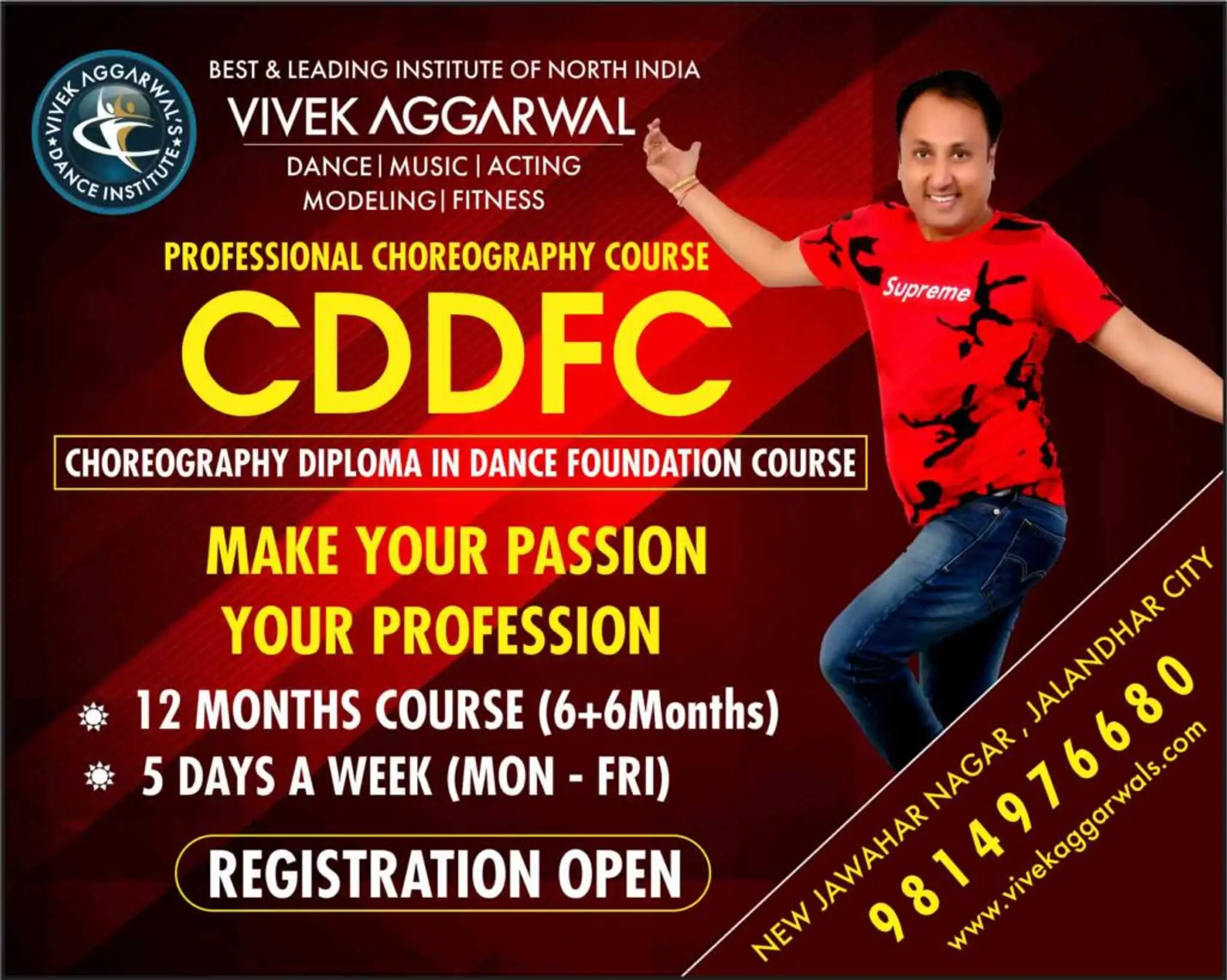 Vivek Aggarwal Dance Music Acting Modeling Fitness