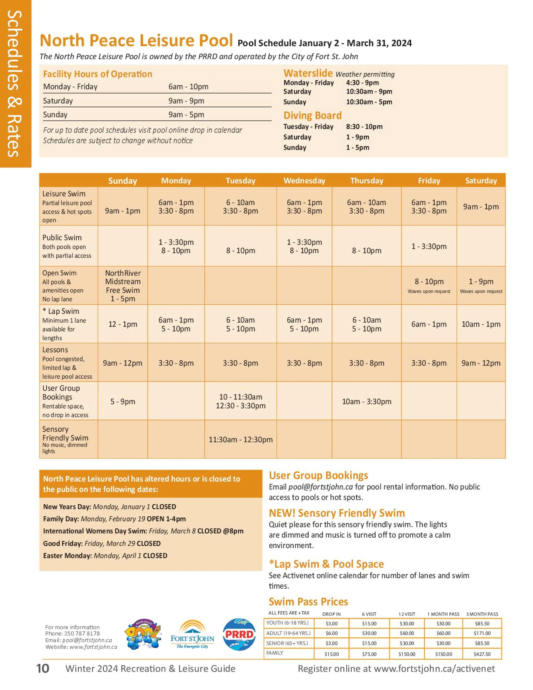 North Peace Leisure Pool