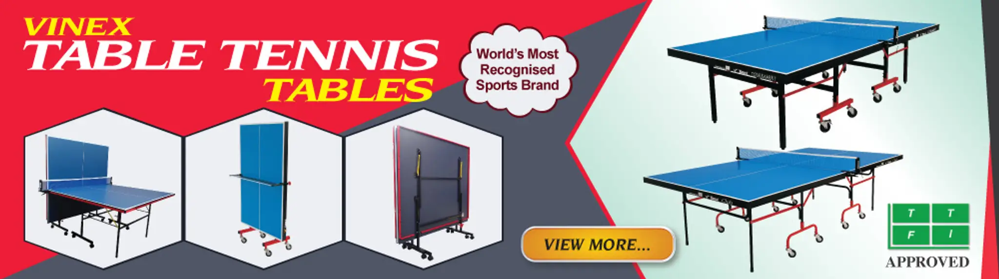Table Tennis Table Manufacturer and Supplier