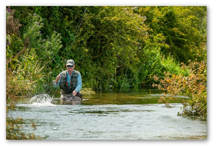 Fly Fishing at Nether Wallop Mill