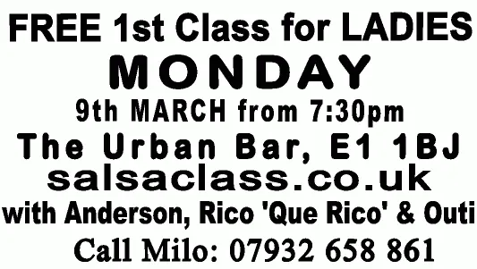 Cuban Salsa Classes and Parties