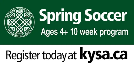 KYSA Spring Soccer Registration