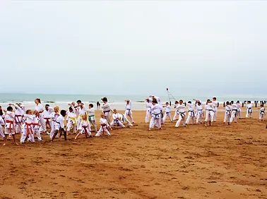 Karate on the Beach