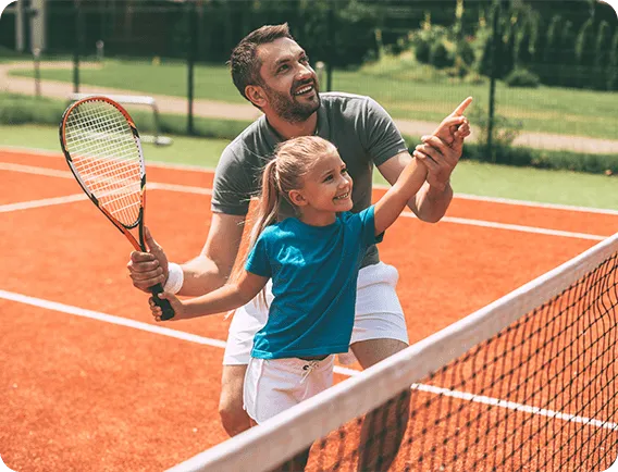 Cours de tennis pour enfants et adultes