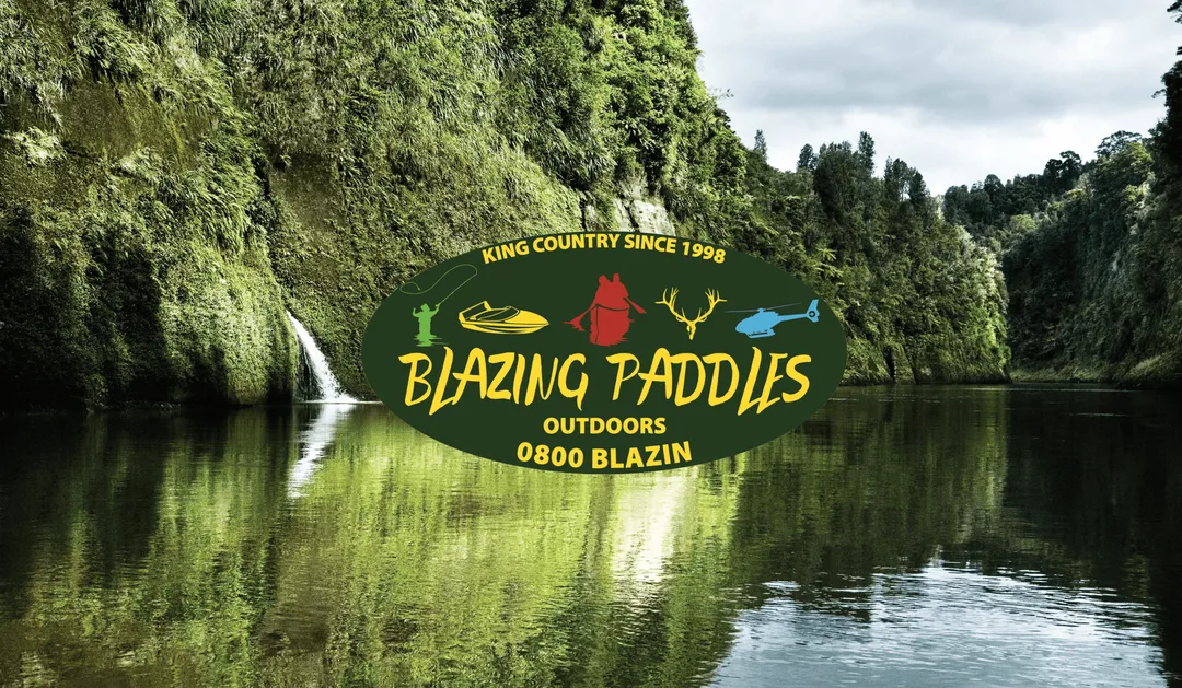 Canoeing with Blazing Paddles Outdoors