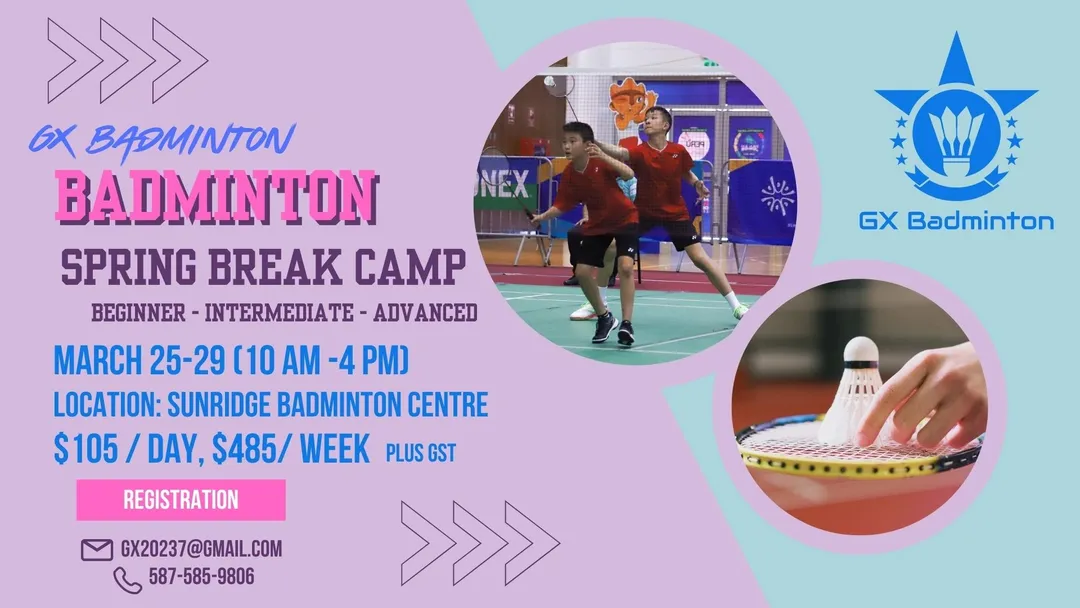 GX Badminton Spring Break Camp