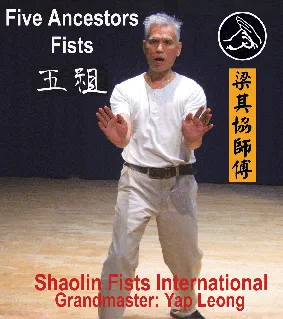 Five Ancestors & Shaolin Fists Kung Fu Classes