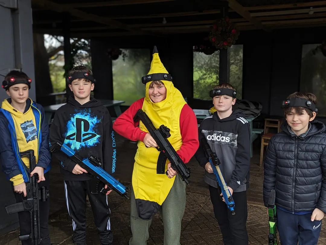 Save Santa Christmas Laser Tag