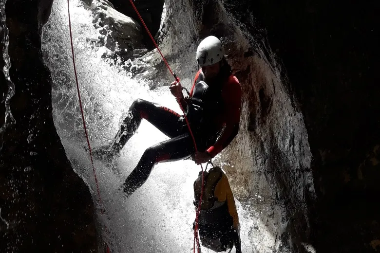 Canyoning à Canyon de Coiserette