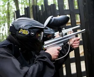 Hen Paintball Party