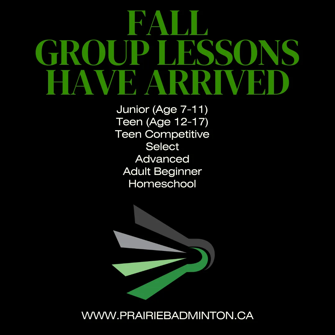 Prairie Badminton's Adult Lessons