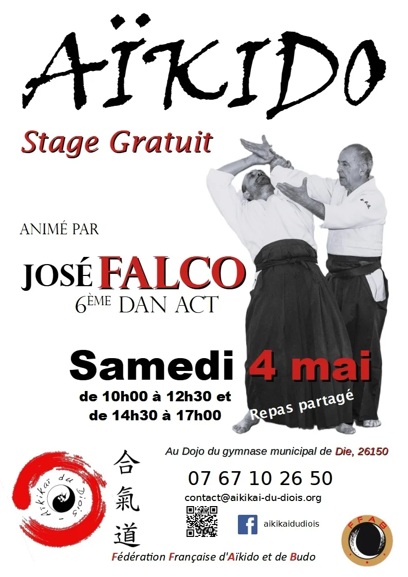 Stage de Karaté avec José Falco, 6ème Dan