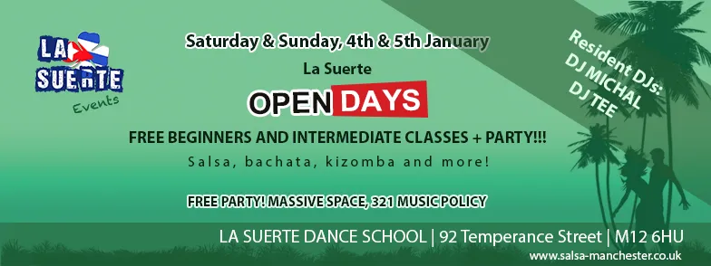 LA SUERTE DANCE SCHOOL OPEN DAY!