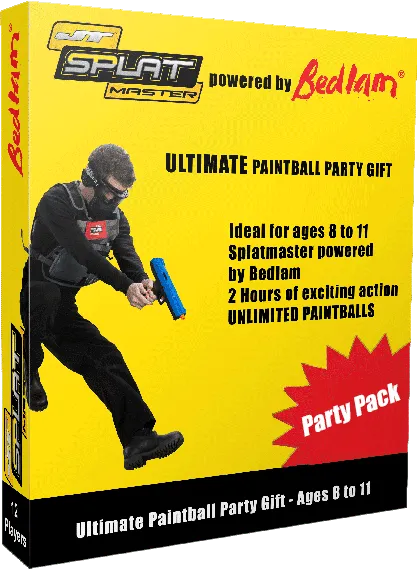 SplatMaster Low Velocity Paintballing for Kids