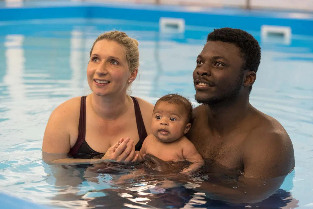 First Baby Swim
