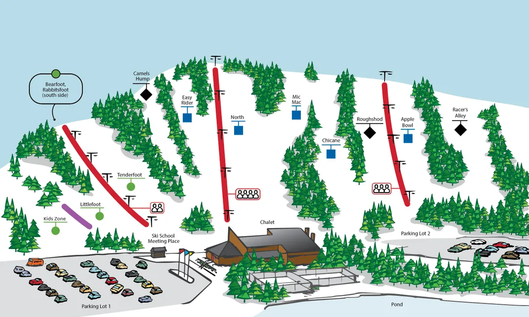 Teen Ski Racing and Terrain Park Program
