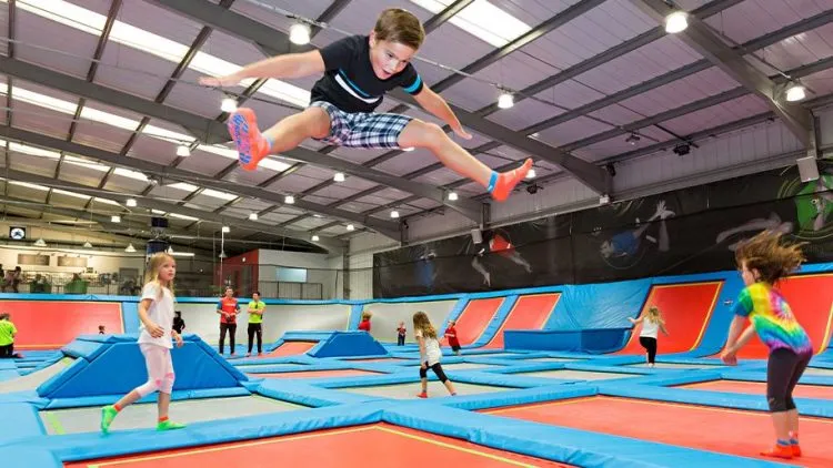 Open Jump Session at Rush Trampoline Park