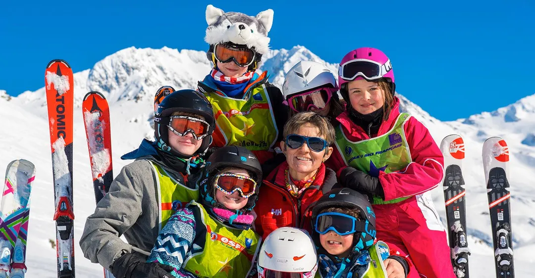 Cours Collectifs de Ski - Niveau Débutant à Classe 4