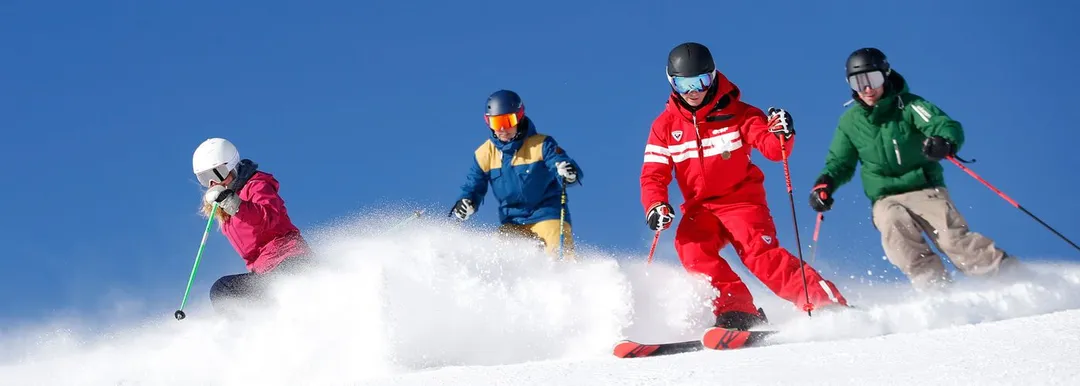 Cours collectifs de ski pour enfants