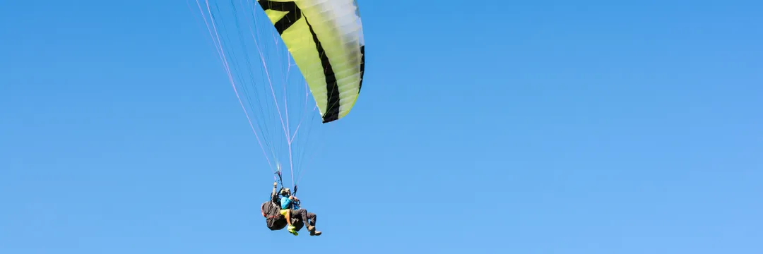 Tandem Paragliding Flight