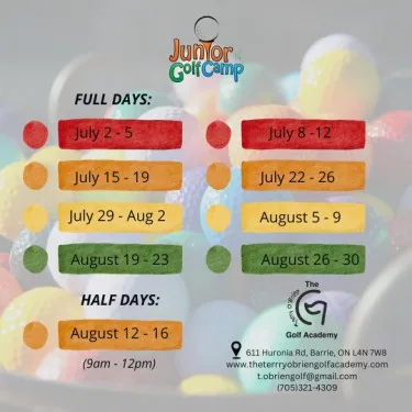 2024 Junior Golf Camp