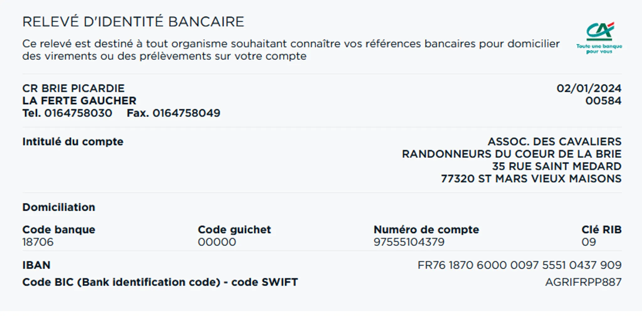 Association des Cavaliers Randonneurs du Coeur de la Brie (CRCB77)