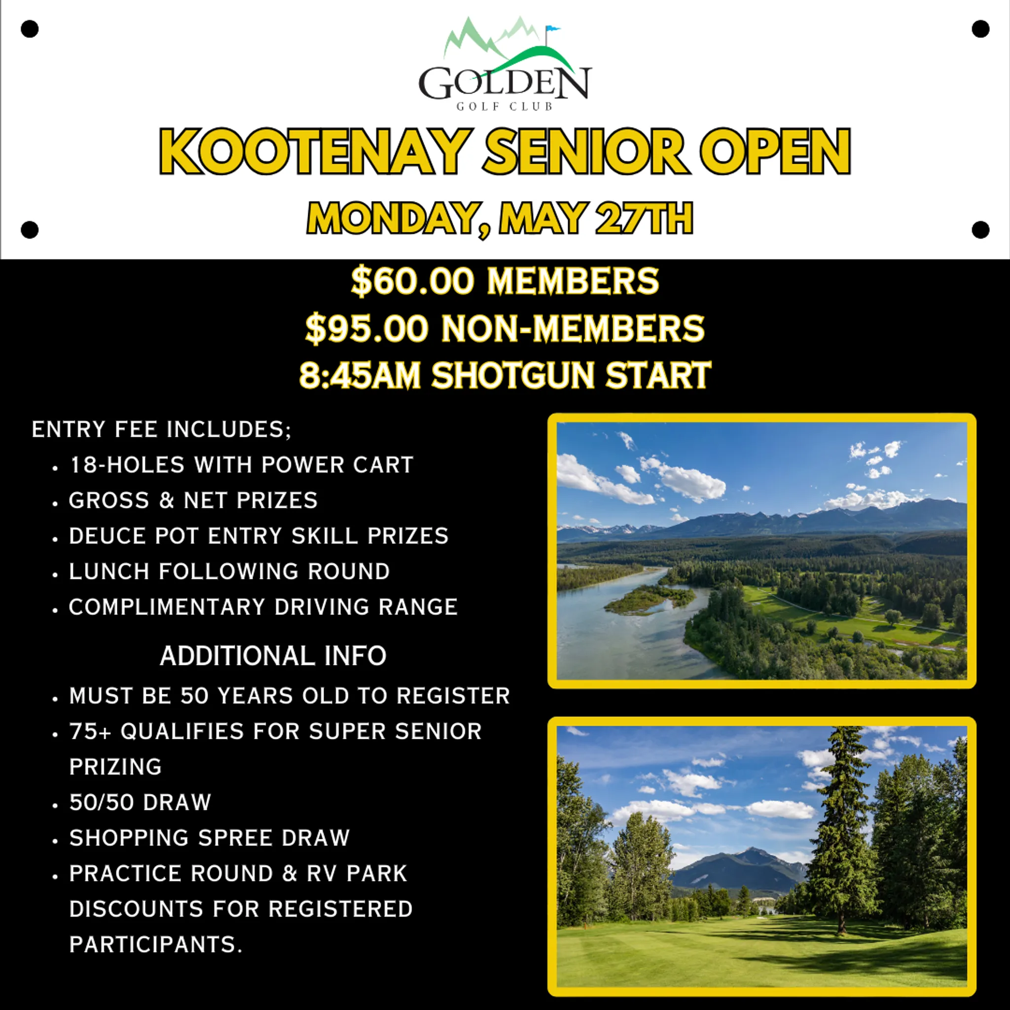 Kootenay Senior Open 2024