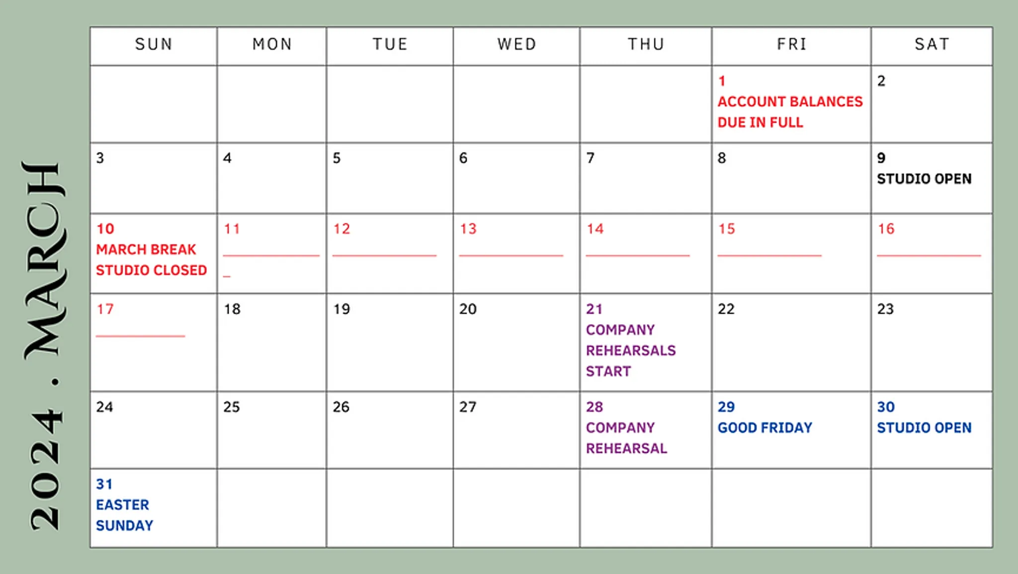 Port Dover Dance Academy