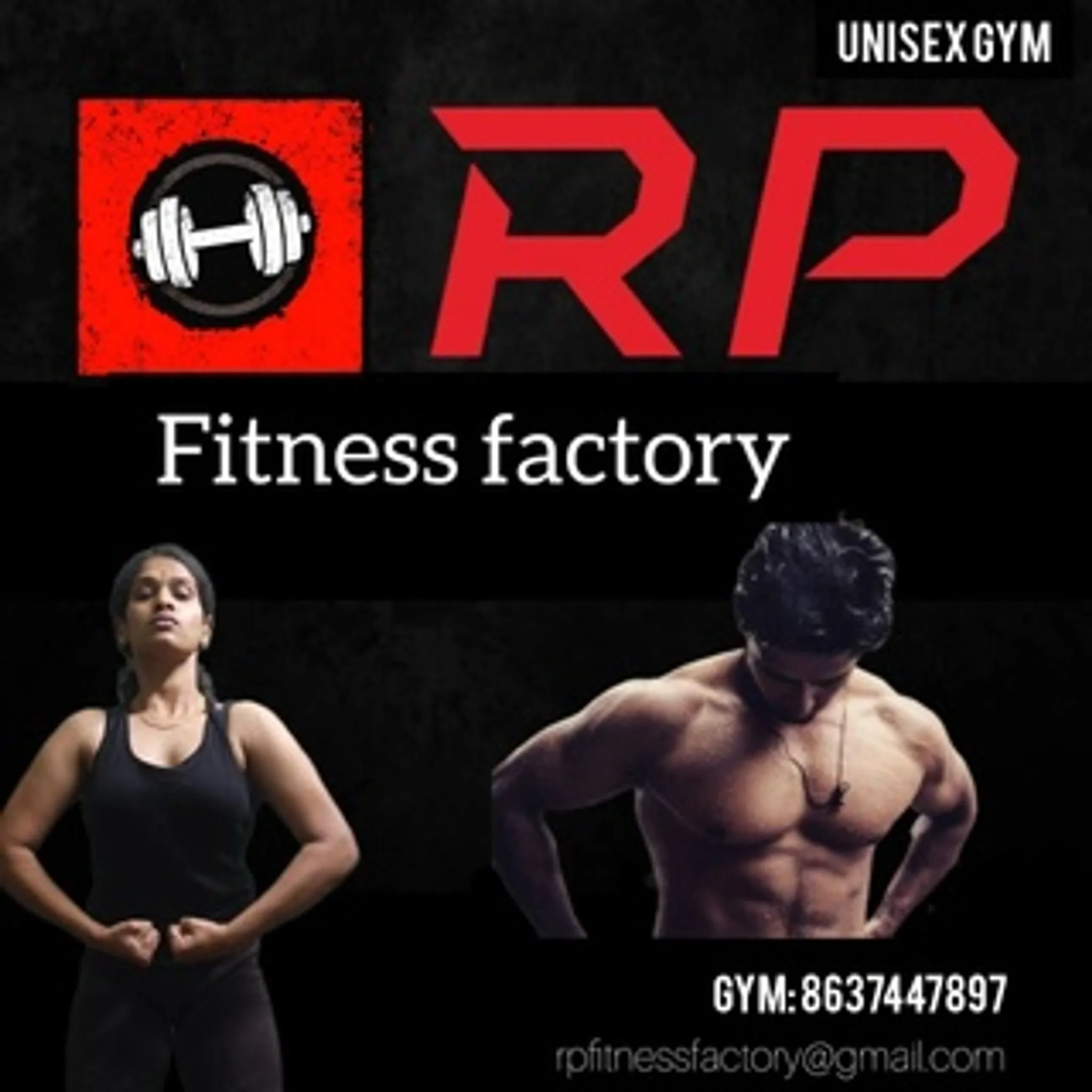 R P Fitness Factory Lifestyle fitness studio (Unisex) Gym