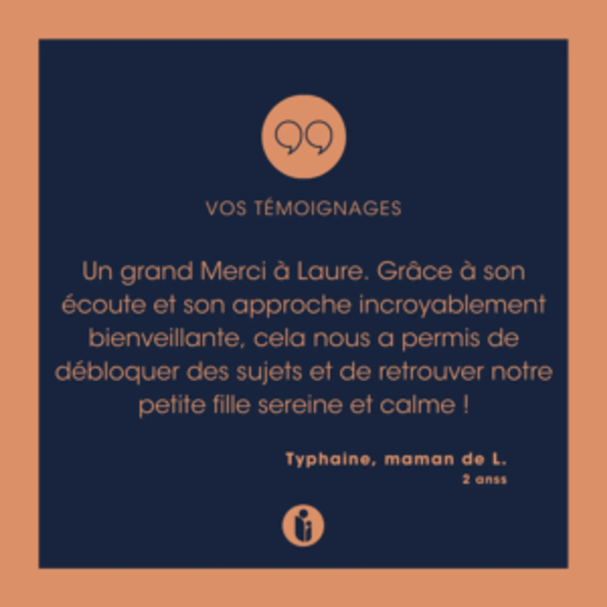 Laure Langlais - Chuchoteuse de bébé