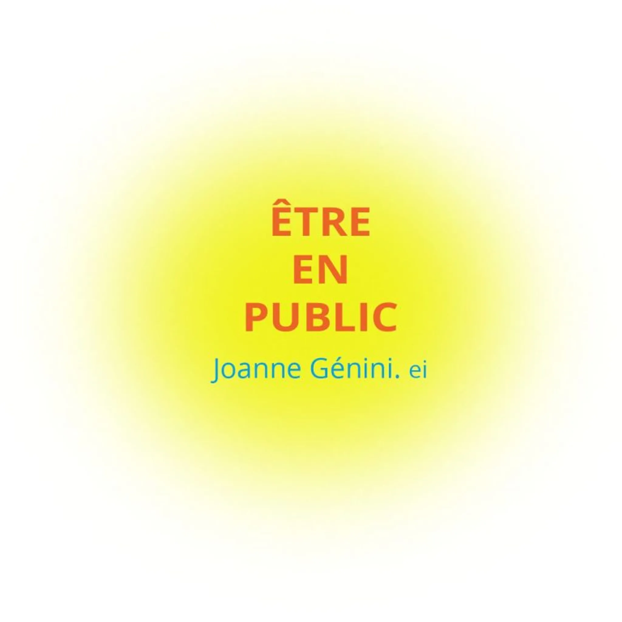 Être en public