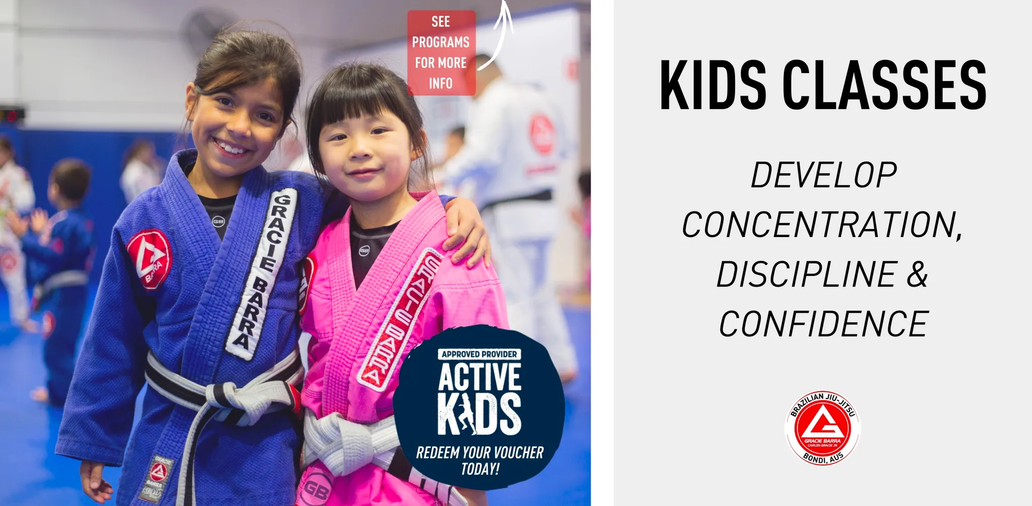 Gracie Barra Kids Programs