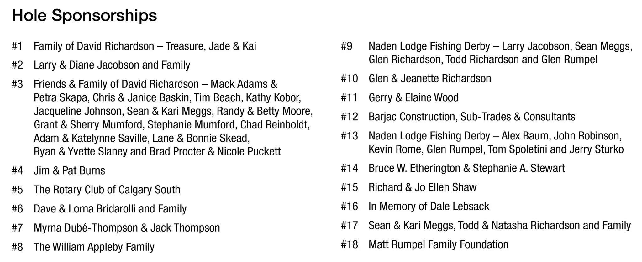 David Richardson Memorial Disc Golf Park