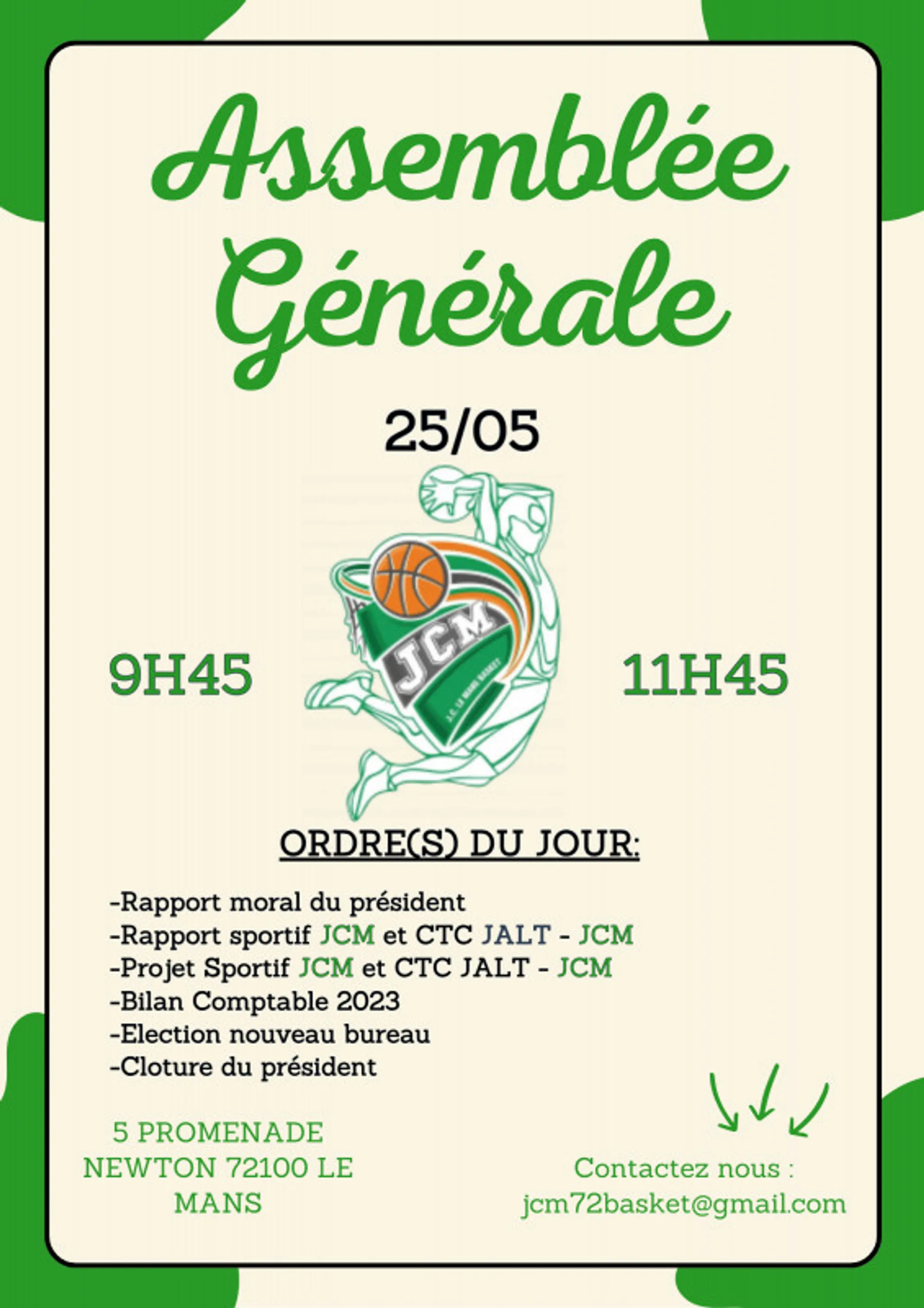 Tournoi de basketball junior 5x5