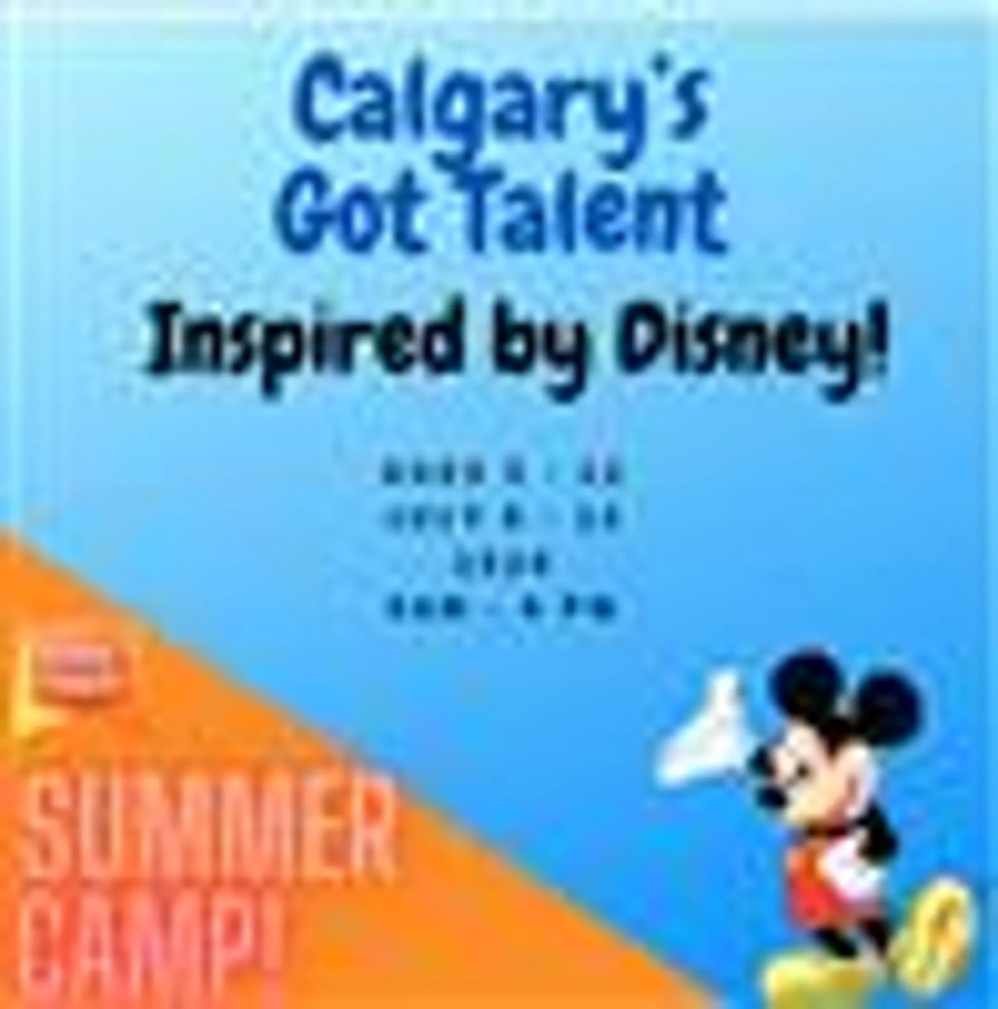 Calgary's Got Talent! - Disney Version