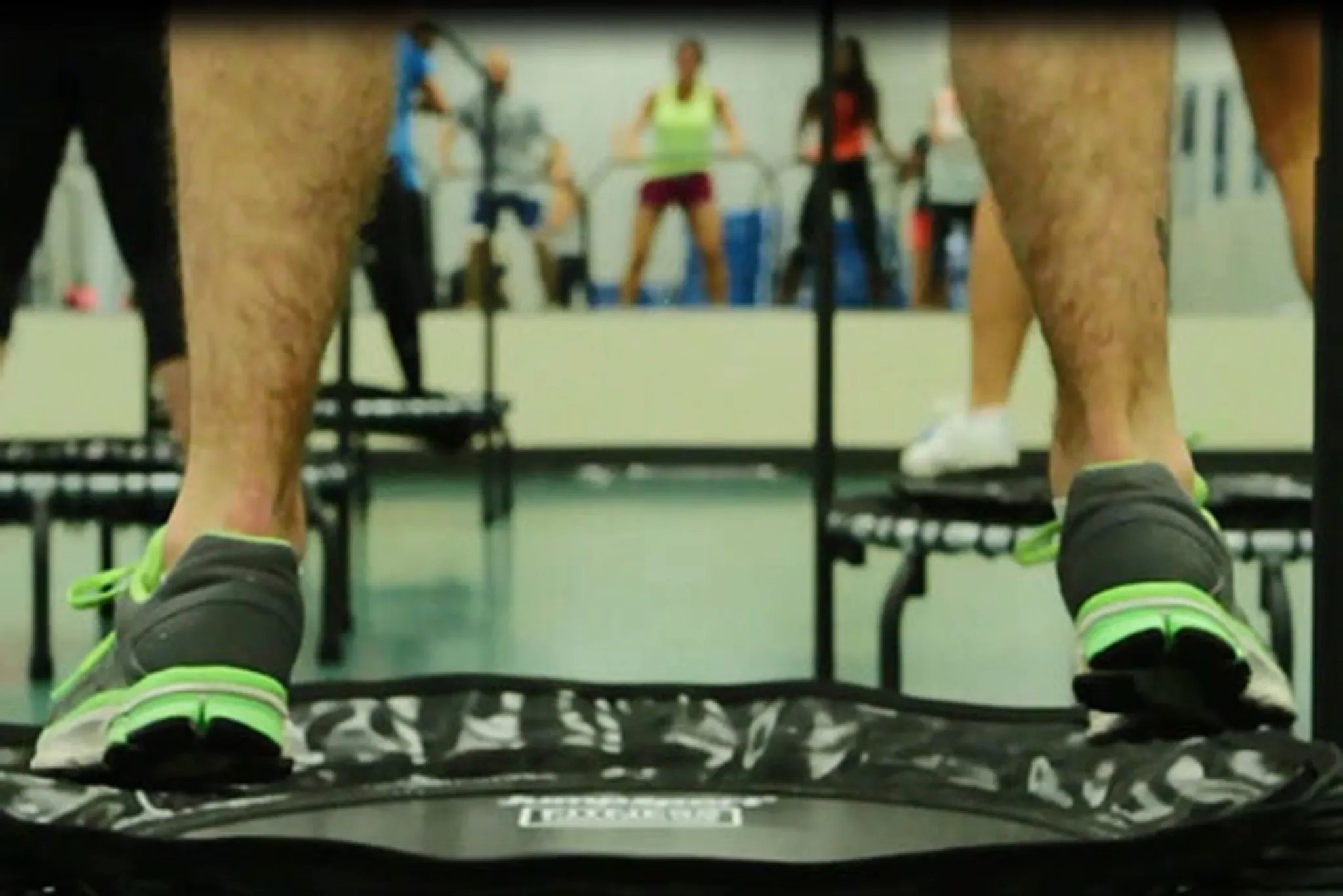 Cours de Cardio-Trampo à l'UQAM