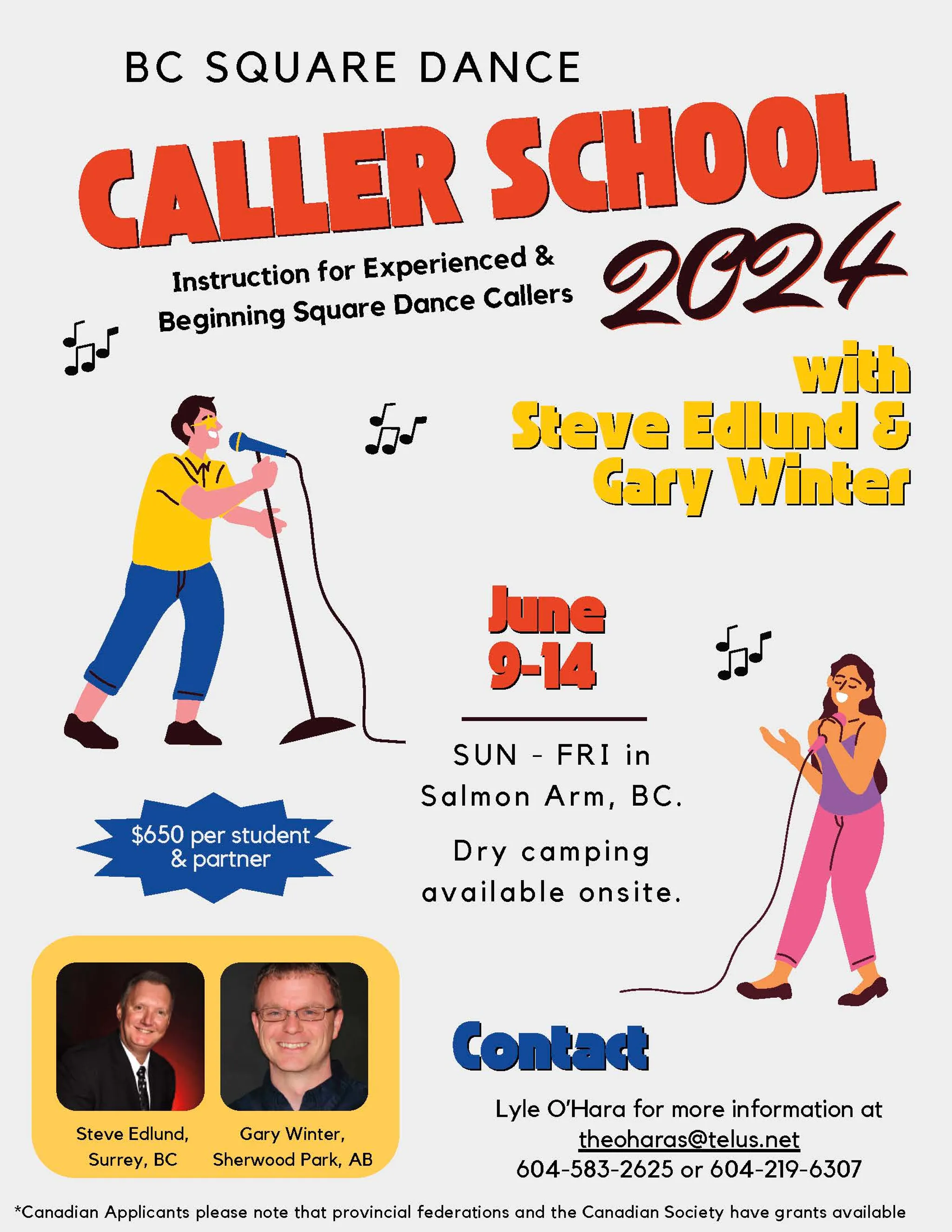 Square Dance Caller School
