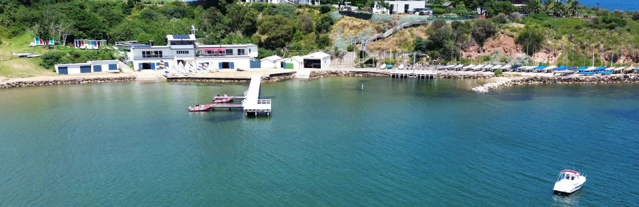 Sailing at Davey's Bay Yacht Club