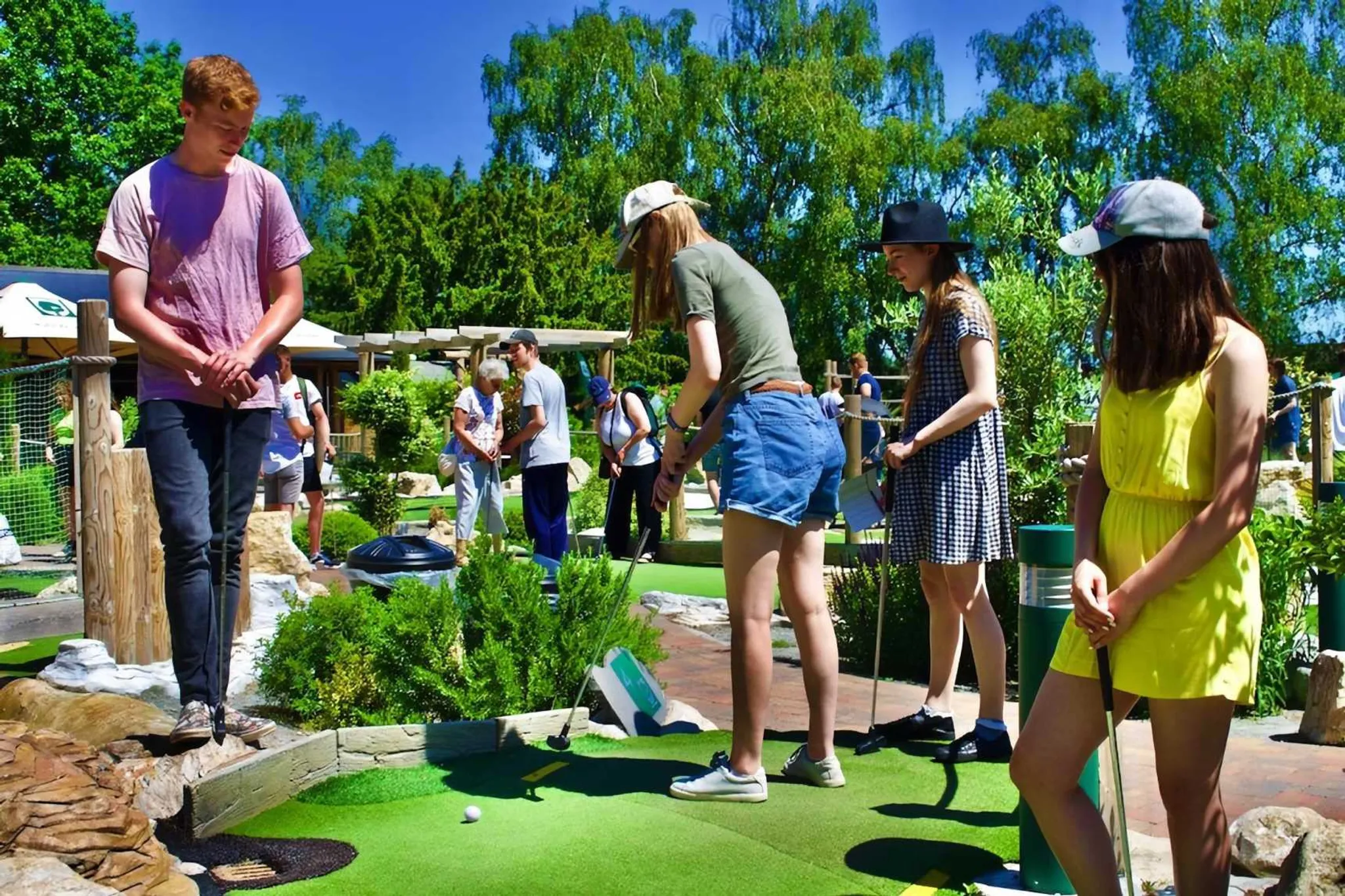 Putt in the Park Mini Golf Parties