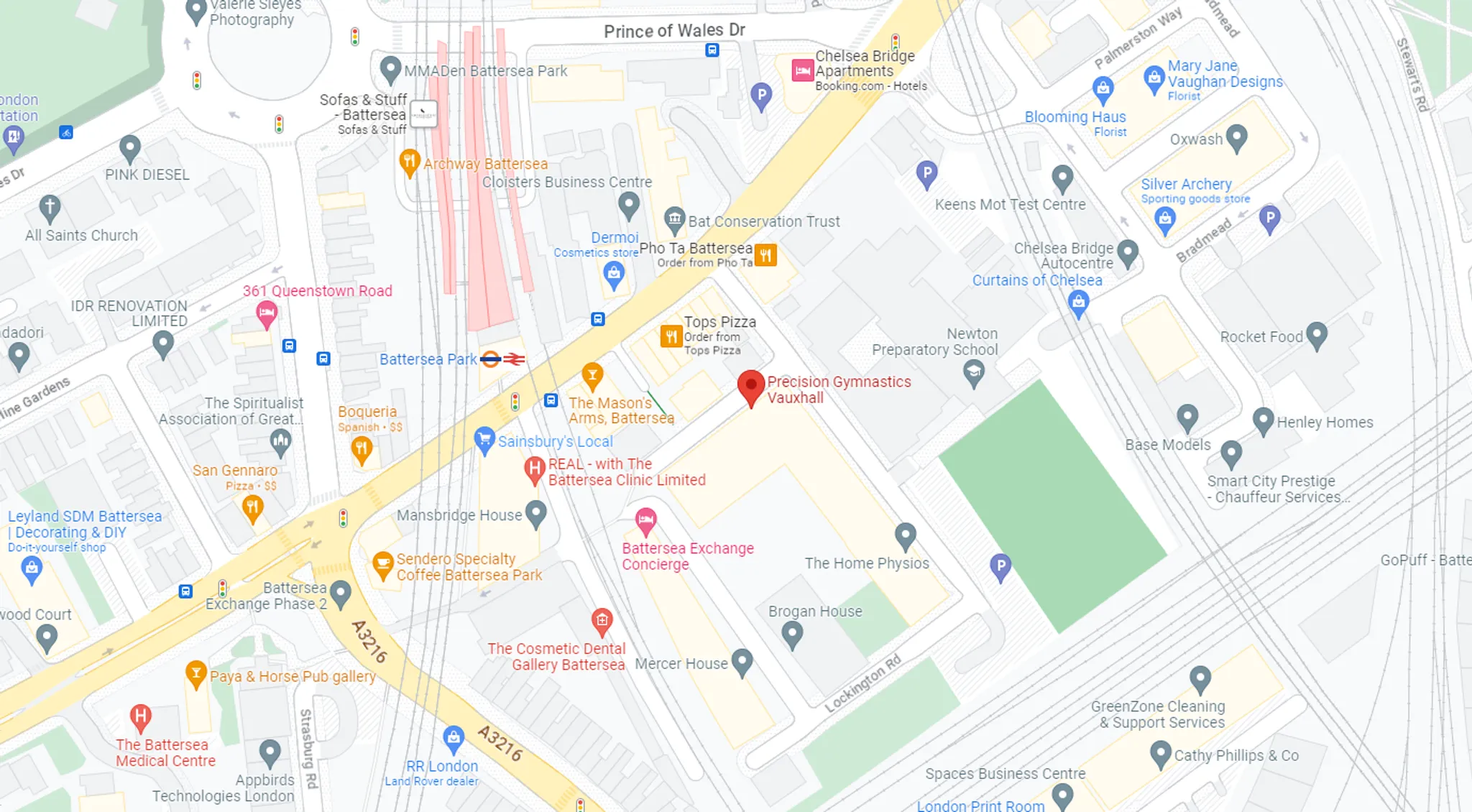 Precision Gymnastics Vauxhall