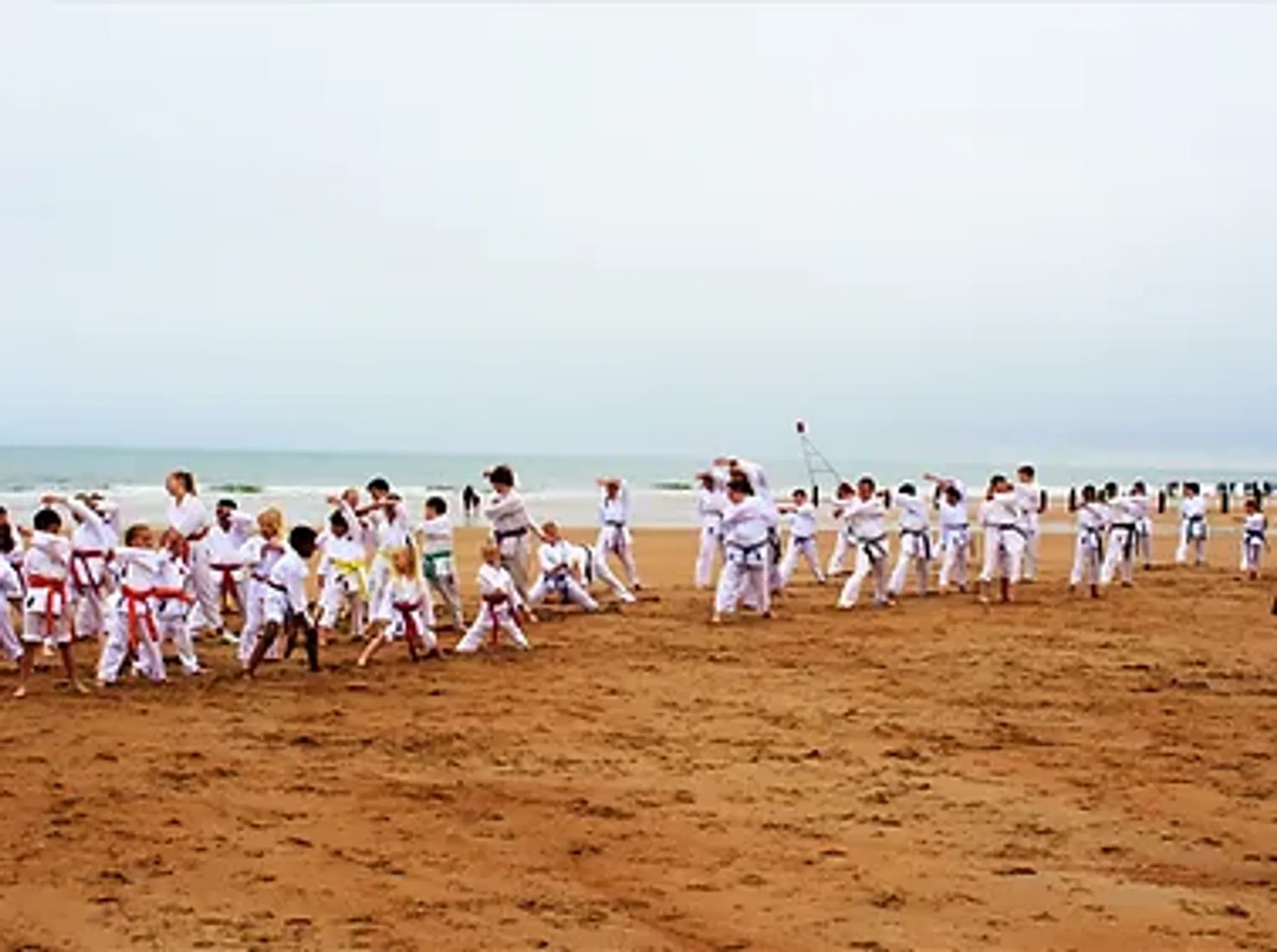 Karate on the Beach