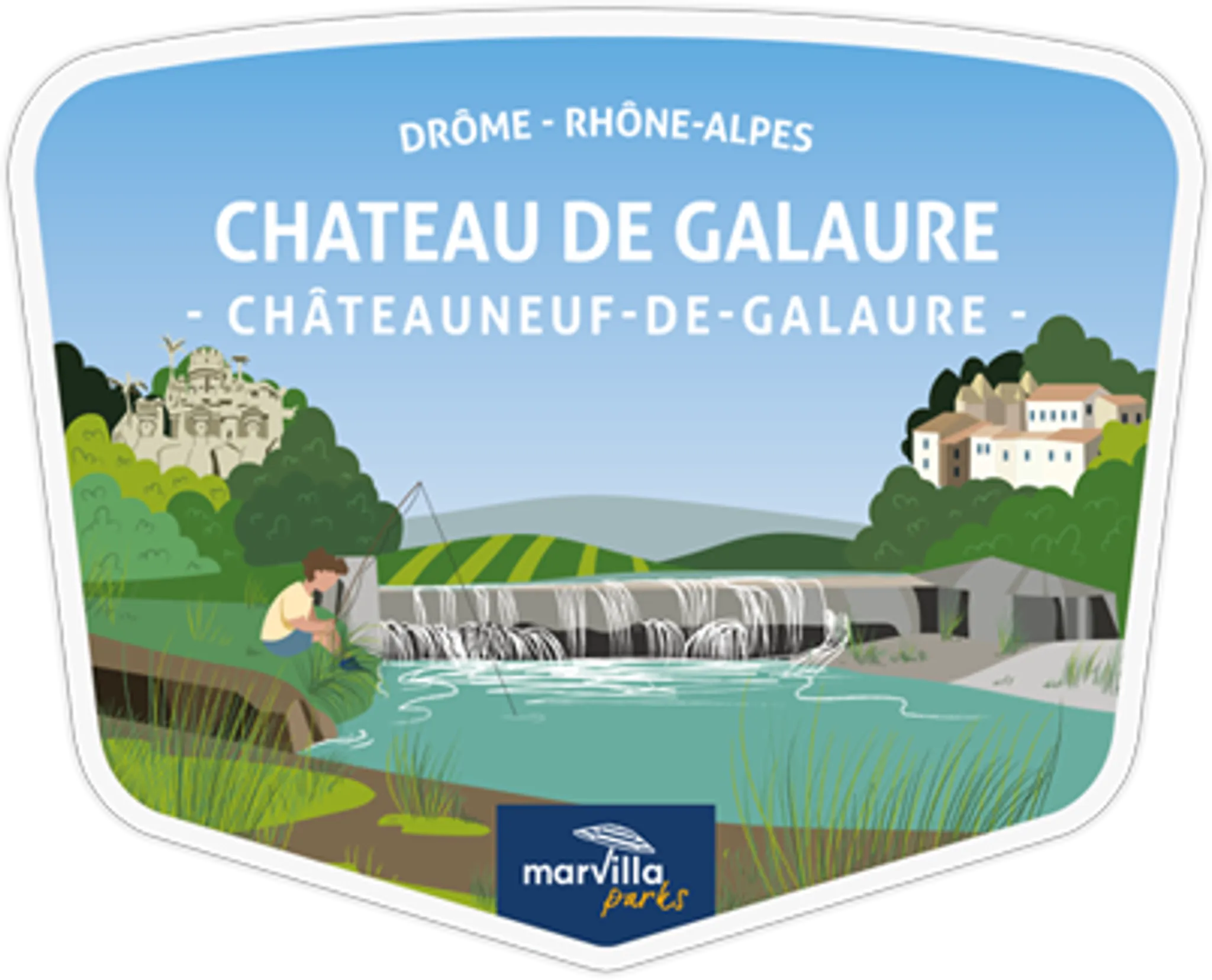 Camping Marvilla Parks - Château de Galaure