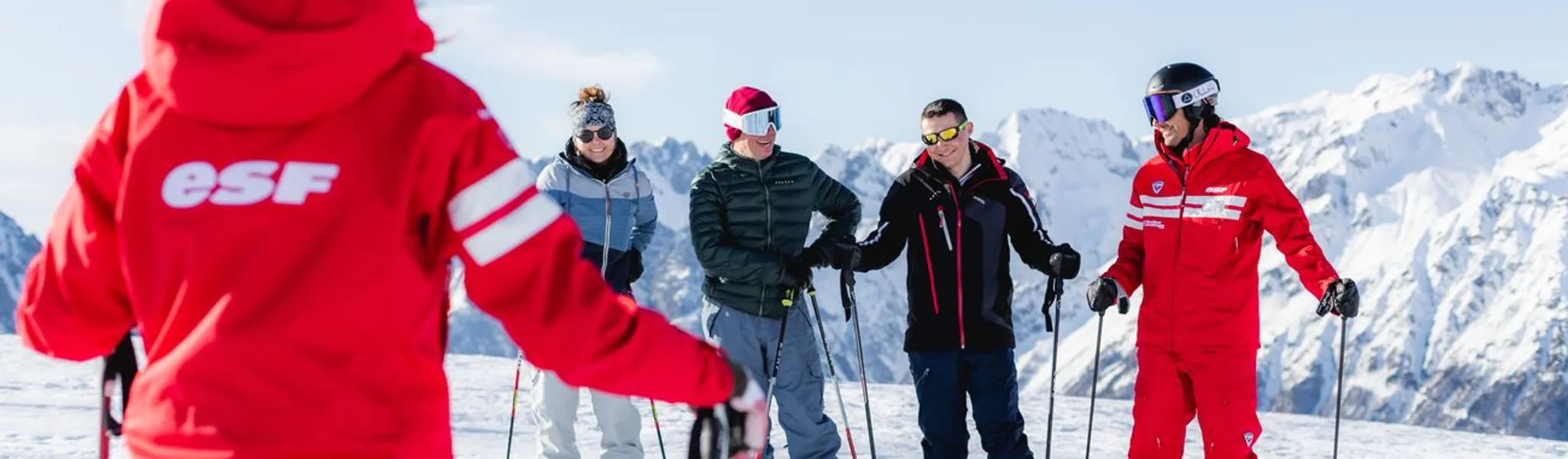 Cours de ski pour débutants à Cauterets Pont d'Espagne Cirque du Lys